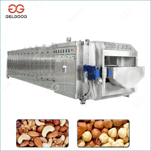 Continuous Nut Roasting Machine
