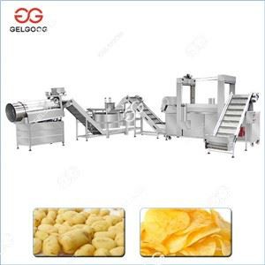 Gléasra Meaisín Próiseála Sceallóga Prátaí Leath-Uathoibríoch